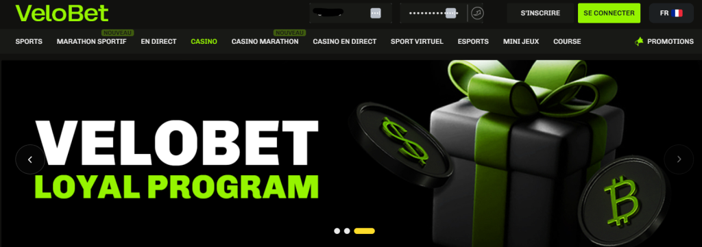 Velobet Programme fidélité