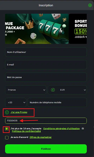 Velobet bonus sans dépôt